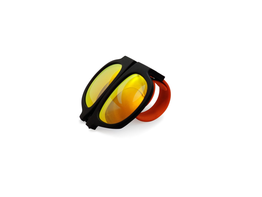 Orange - Fire Iridium Mirror